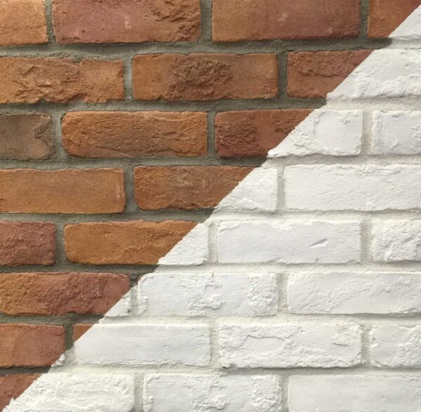 Paintable brick wall panel