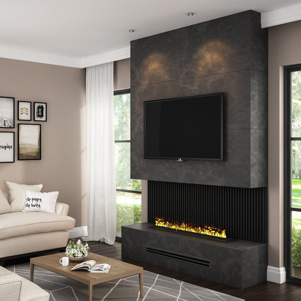 DIMPLEX CDFI1000-PRO OPTI-MYST CASSETTE 3-SIDED FIREPLACE INSTALLATION