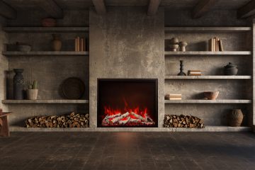 Amantii TRD Bespoke 48-inch electric fireplace