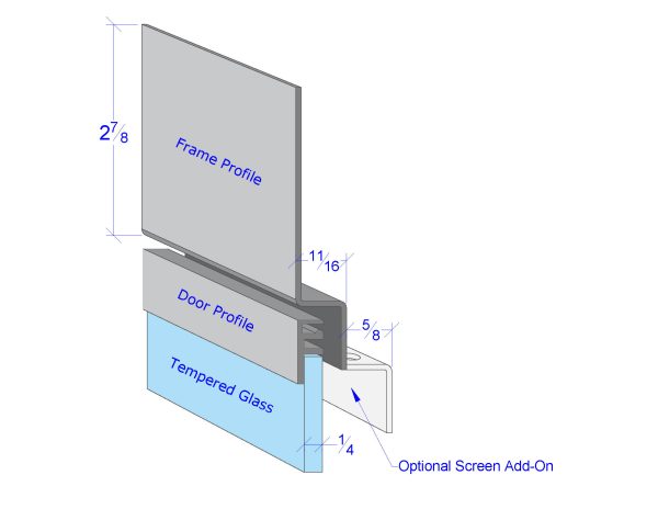 Stoll Belmont flat fireplace door frame profile