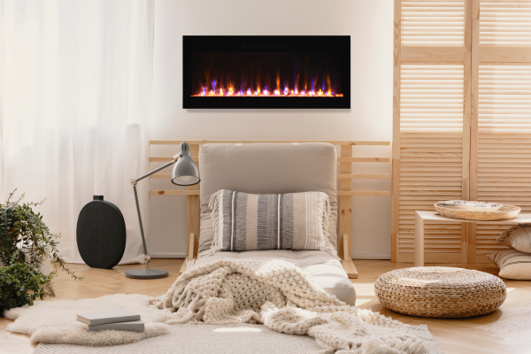 AMantii EVO4220 Fire & Ice linear electric fireplace