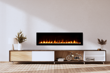 Amantii EVO6020 Fire & Ice linear electric fireplace