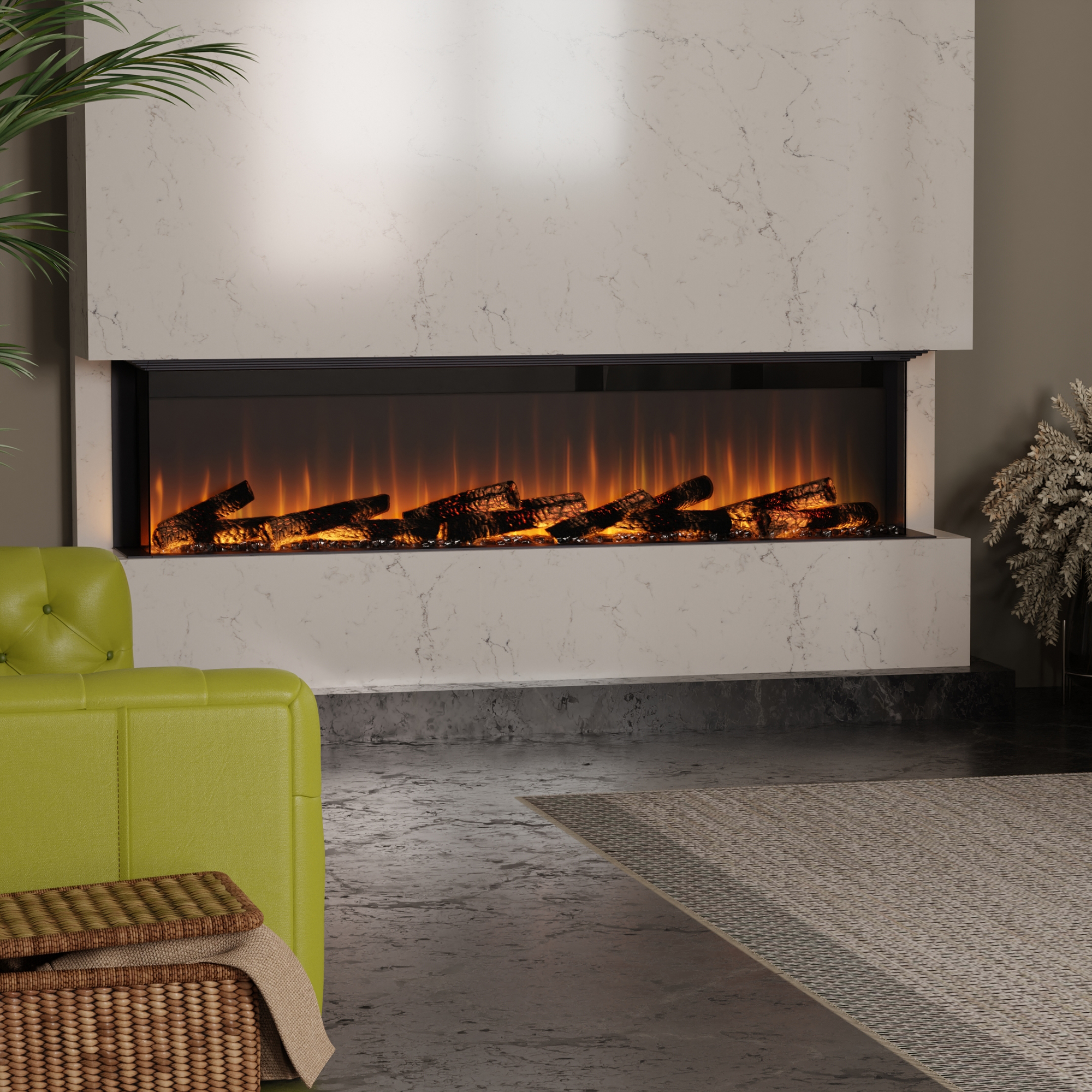 Dimplex ULT74 Ignite Ultra electric fireplace