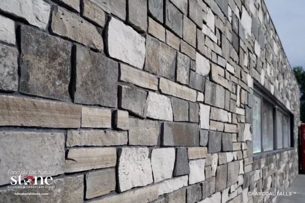 Stonerox Charcoal Falls natural stone veneer