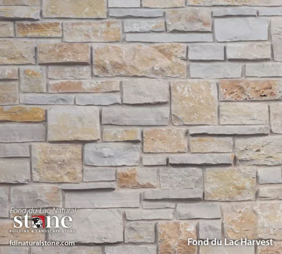 Stonerox Fond du Lac harvest natural stone veneer