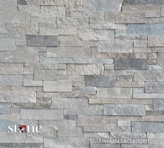 Stonerox Fond du Lac Ledgestone natural stone veneer