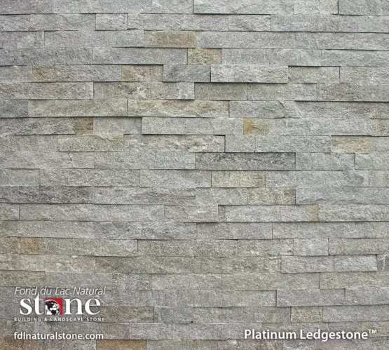 Stonerox Platinum ledgestone natural stone veneer